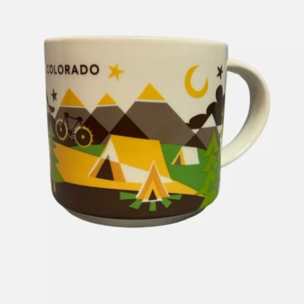 Starbucks You Are Here Colorado CO 2017 Collector's Coffee Mug 14oz NWOT